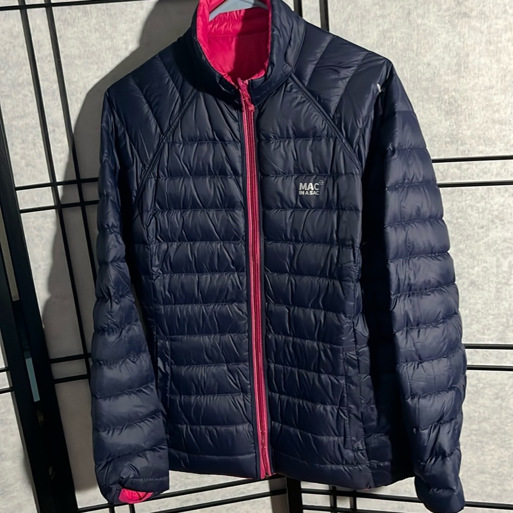 Reversible Mac in a Sac winter jacket